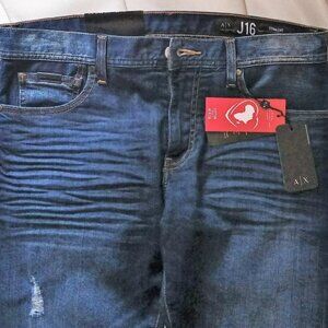 A|X Armani Exchange Men's J16 Straight 5 Pockets Pants Jeans 32 R